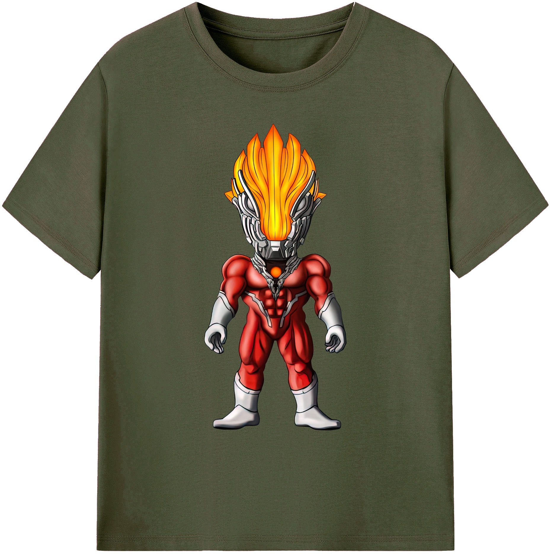 （画像用） ウルトラマン Ultraman 綿100％ メンズ半袖Tシャツ｜肌触りやわらか＆通気性